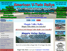 Tablet Screenshot of maggievalleyrallys.com